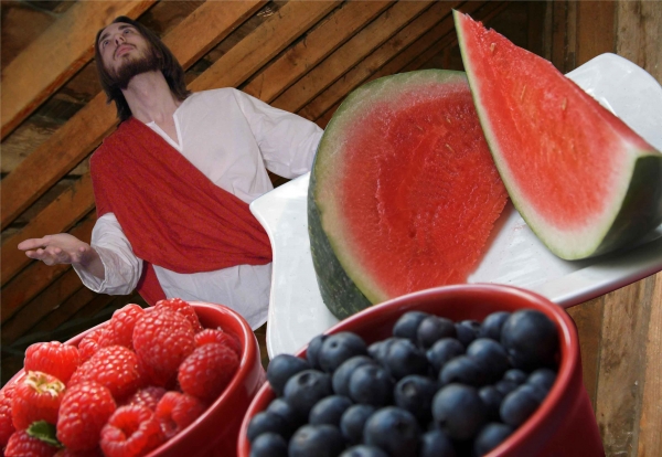 Creation of Noah Fruit Party!: Step 6